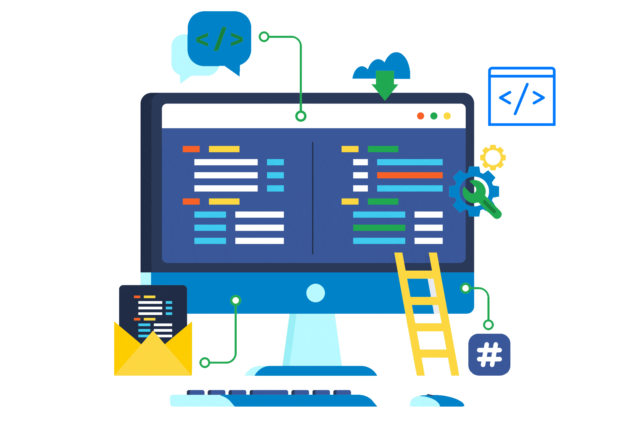 Building website